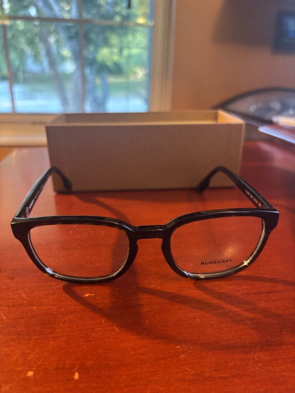Burberry Edison BE2344 3920 Dark Havana Eyeglasses Frames 53-20-145 New With Box